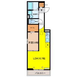 アビデ那加門前町の物件間取画像